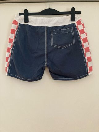 Bañador Quiksilver Azul y Rojo Talla M