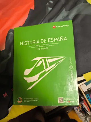 Libro HISTORIA DE ESPAÑA (COMUNIDAD EN RED) 2 Bach