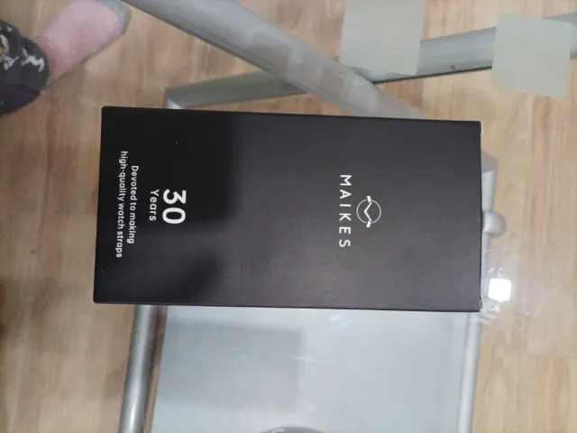 Pulseira MAIKES Preta para Relógio