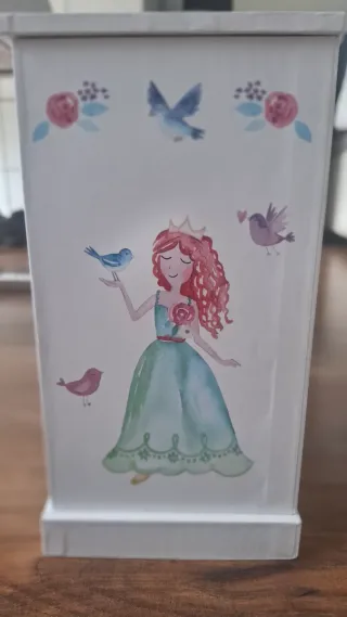 Carillon portagioie per bambini con 6 scomparti