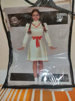 Disfraz Anabelle Terror Mujer Talla S