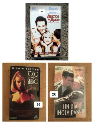 VHS películas, documentales, baile ( varias fotos