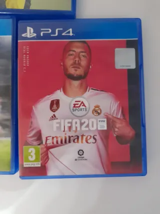 Lote 3 Juegos FIFA PS4: 16, 17 y 20