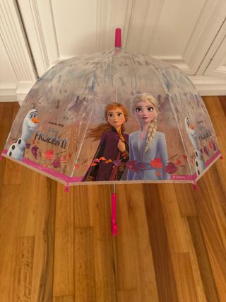 Paraguas Frozen Transparente Disney