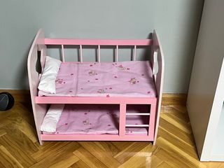 Cuna litera de muñecas 