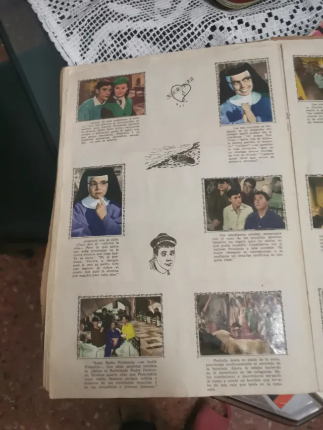 Álbum Cromos Rocío Dúrcal Canción Juventud