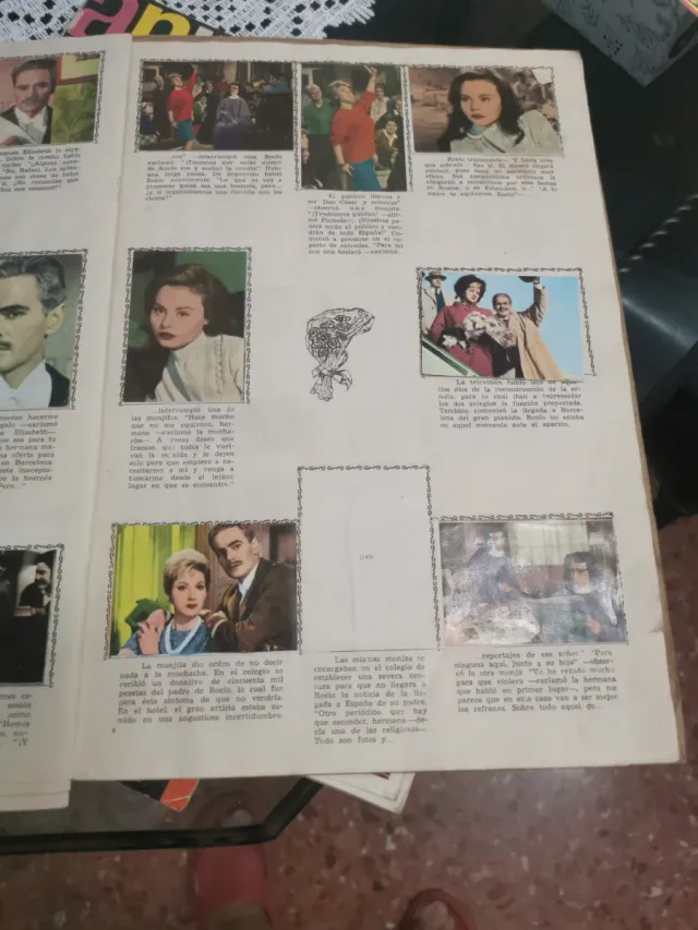 Álbum Cromos Rocío Dúrcal Canción Juventud