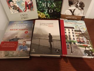 Lote 6 libros Maxim Huerta