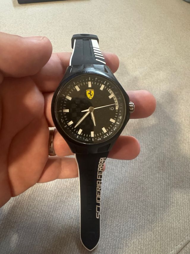 Reloj Ferrari Scuderia Negro