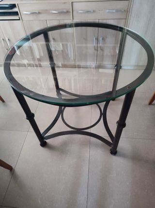 Mesa Camilla Forja Negra