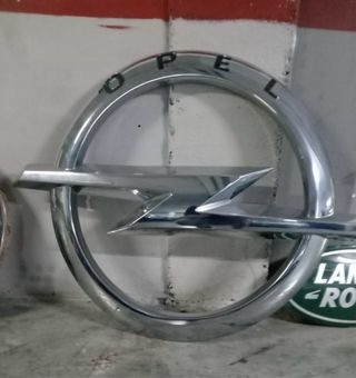 Cartel Opel Cromado