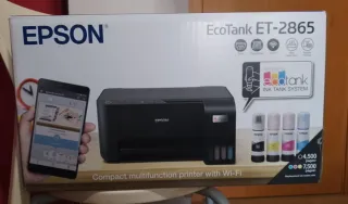 Impresora Epson EcoTank ET-2865 wifi.
Nueva. 