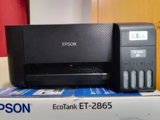Impresora Epson EcoTank ET-2865 wifi.
Nueva. 