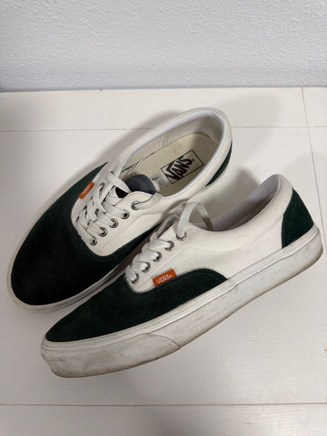 Zapatillas Vans era Blancas y Verdes