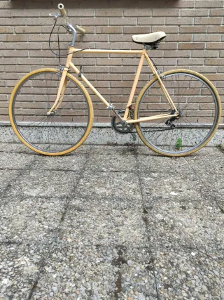 Bicicleta Retro Vintage Crema Beige