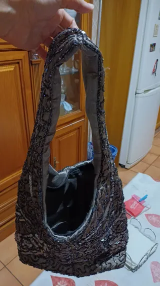 Bolso de fiesta con pedrería