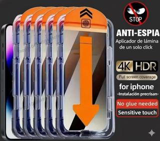 Protettore schermo anti-spia iPhone OFFERTA 4 unità