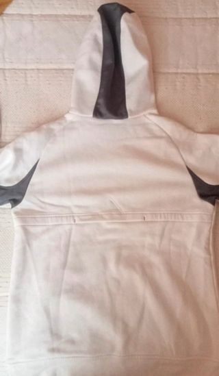 Sudadera Nike Air Talla XL Blanca y Gris