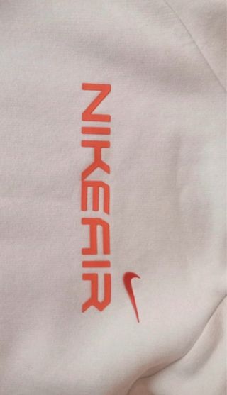 Sudadera Nike Air Talla XL Blanca y Gris