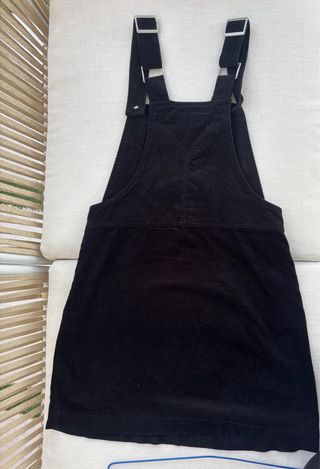 Vestido Peto Pana Calvin Klein Negro