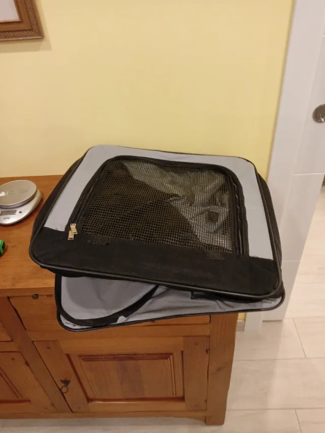 Caseta transportín perro plegable Greyhound