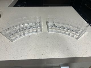 Organizador Maquillaje Acrílico Curvo