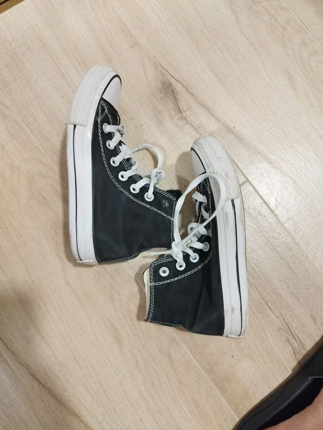 Botas Converse unisex talla 36 negras