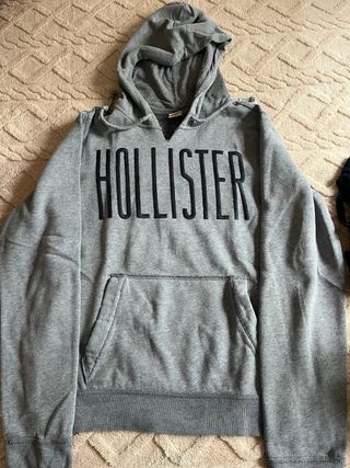 Sudadera Hollister Gris
