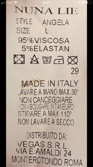 Vestito a righe bianche e nere