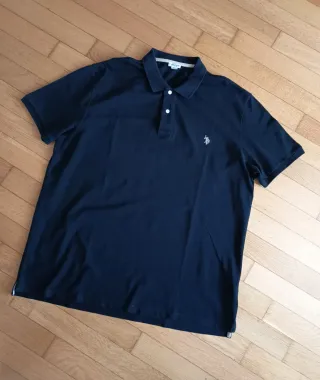 Polo U.S. Polo Assn. Nero Taglia 4XL