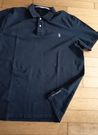 Polo U.S. Polo Assn. Nero Taglia 4XL