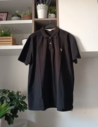 Polo U.S. Polo Assn. Nero Taglia 4XL