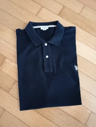 Polo U.S. Polo Assn. Nero Taglia 4XL