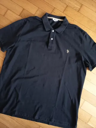 Polo U.S. Polo Assn. Nero Taglia 4XL