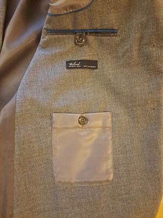 Americana Mango gris talla 42