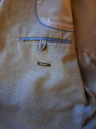 Americana Mango gris talla 42