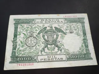 Billete 1000 pesetas 1957