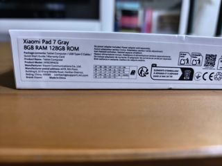 Xiaomi Pad 7 Gris 8GB RAM 128GB ROM sin estrenar 