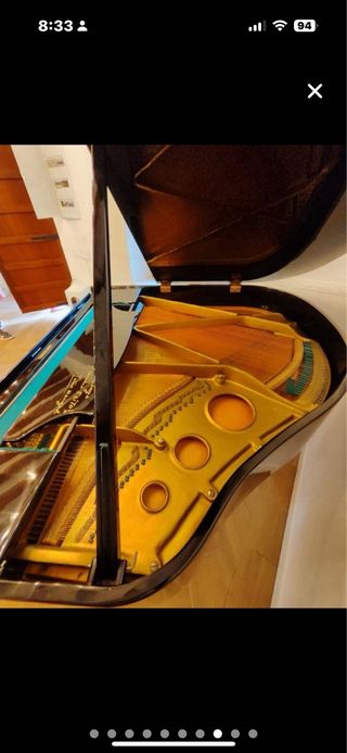 Piano de Cola Tchaika Negro