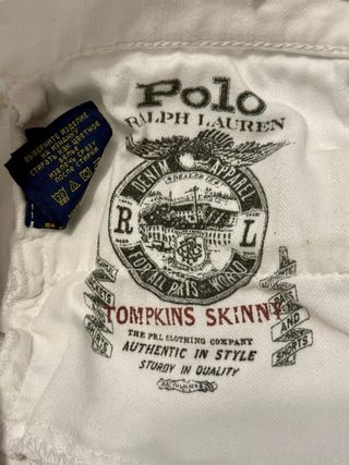 Vaqueros Ralph Lauren blancos