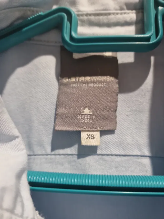 Camisa G-Star RAW azul talla S