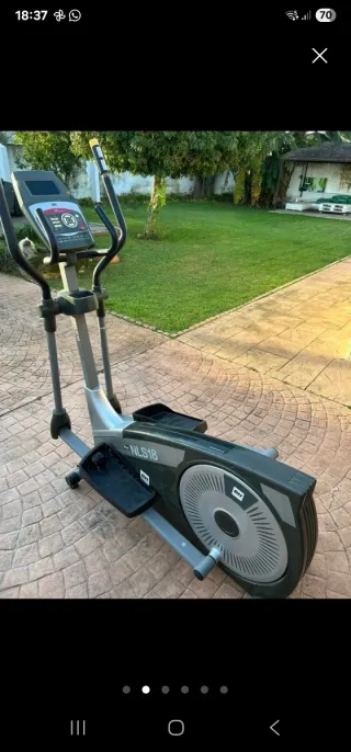 Bicicleta Elíptica BH NLS18 PLUS