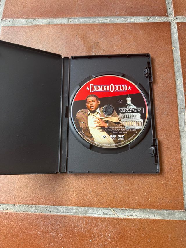 Enemigo Oculto DVD Película Acción Thriller