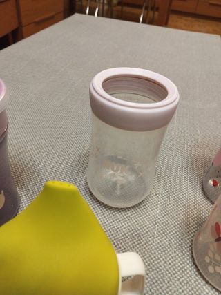 Lote biberones y vasos aprendizaje