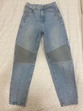 Pantalón vaquero Zara mujer tiro alto