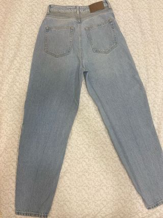 Pantalón vaquero Zara mujer tiro alto