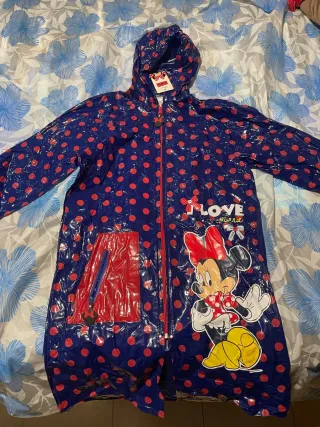 Chubasquero niña Minnie Mouse