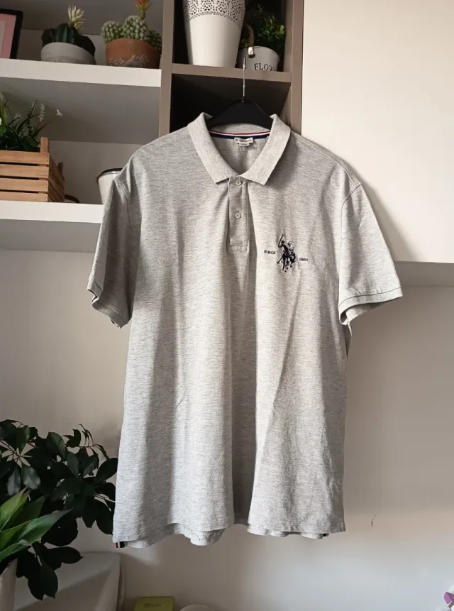 Polo U.S. Polo Assn. Grigio 4XL