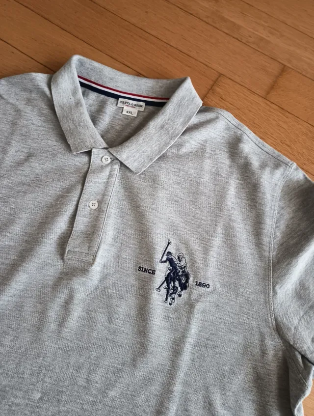 Polo U.S. Polo Assn. Grigio 4XL