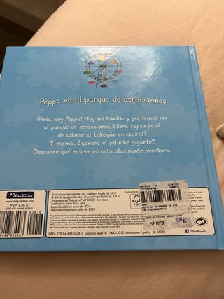 Peppa Pig. Un cuento - Peppa va al parque de at...